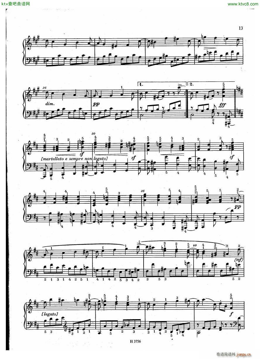 Dussek 61 Sonata Elegie Harmonique13