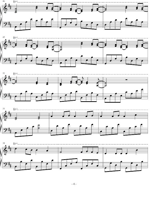 Valder Fields（文武贝钢琴版）-钢琴谱(钢琴曲)-tamas wells4