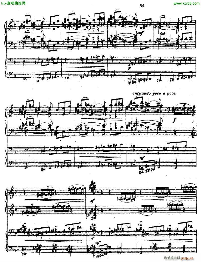Glazunov Piano Concerto No 1 二13