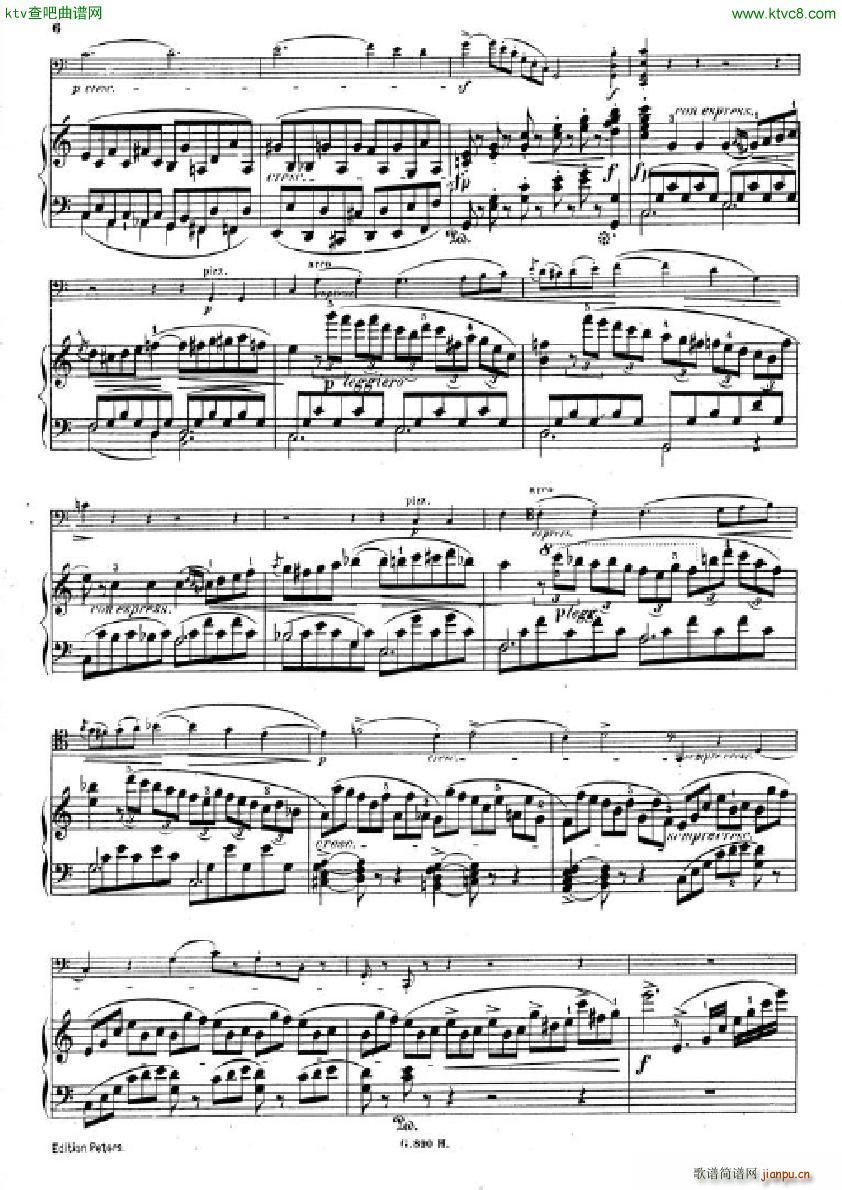 Hummel Sonata for cello and piano4