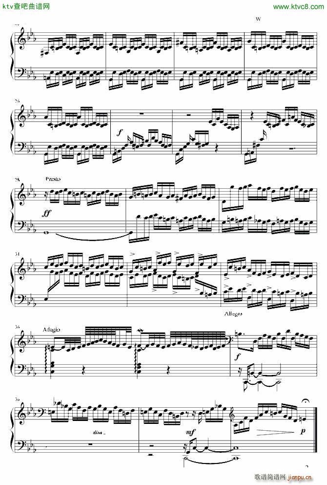 平均律 BWV847前奏曲_奥芬巴赫2