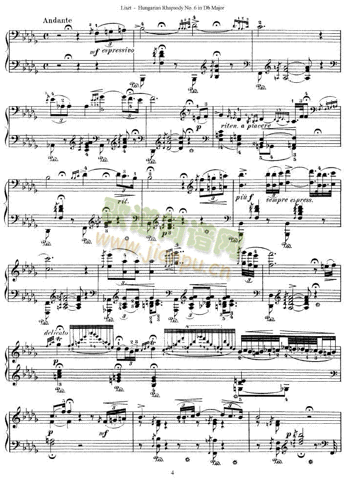 匈牙利狂想曲第六号4