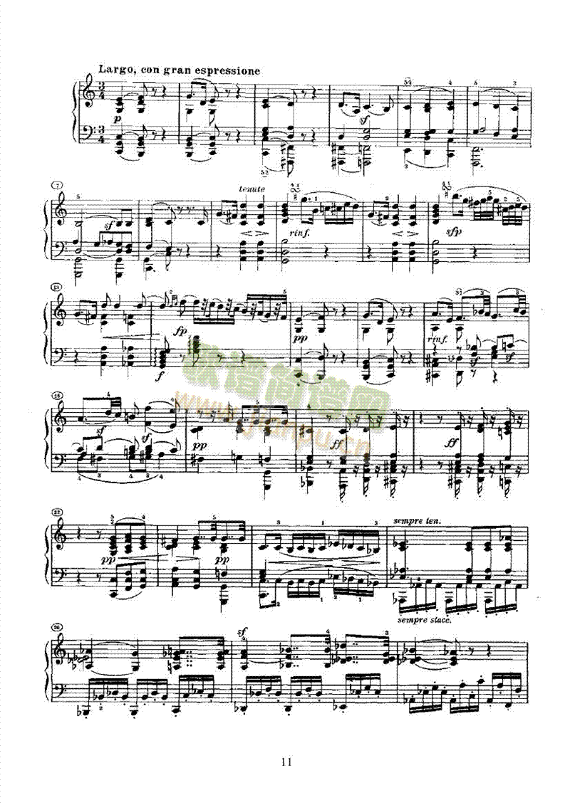 奏鸣曲(Opus7) 键盘类 钢琴11
