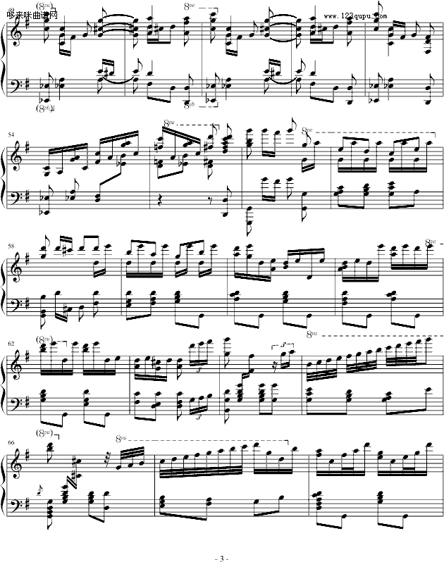 胡桃夹子中俄罗斯舞曲-柴科夫斯基3