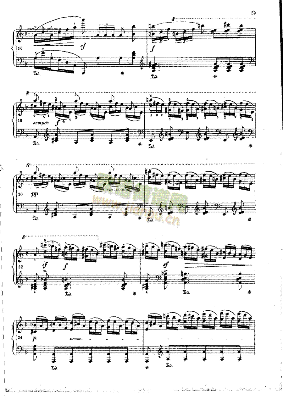 肖邦作曲 OP.71  Nr1 键盘类 钢琴2