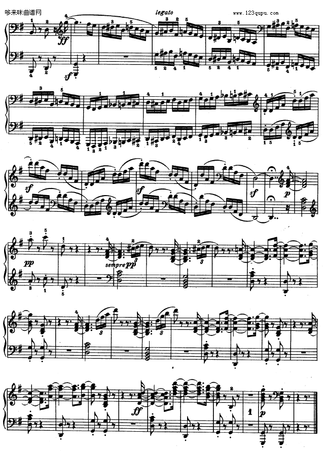 第十六钢琴奏鸣曲-（Op.31 No.1）-贝多芬8