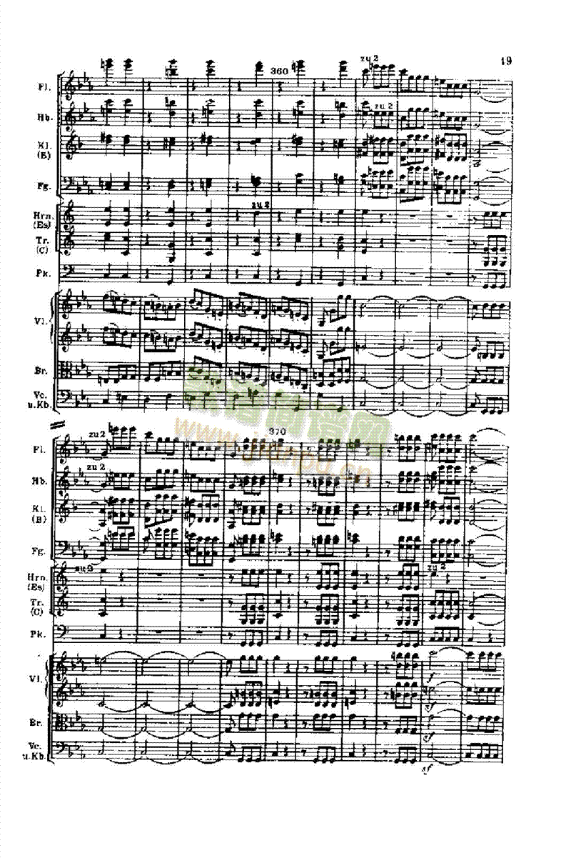 钢琴―第五交响曲（命运）作品67 键盘类 钢琴19