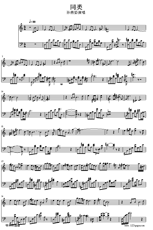 同类-孙燕姿1