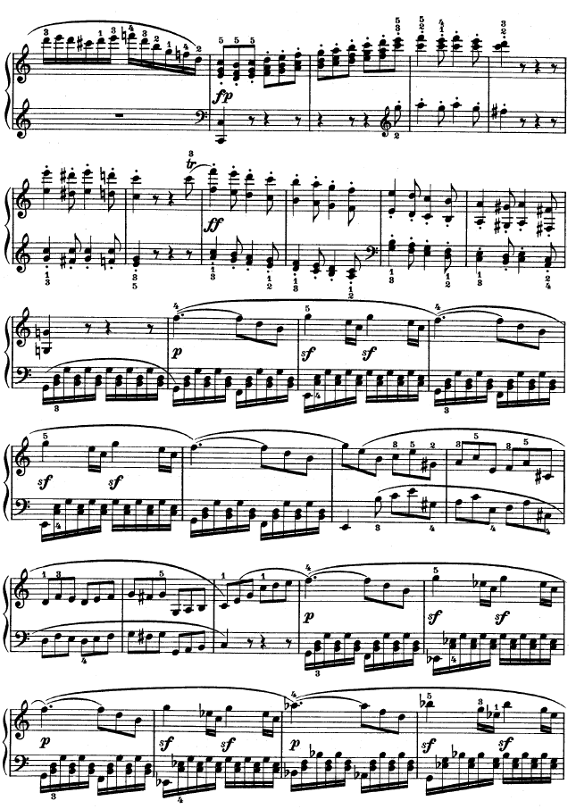 第三钢琴奏鸣曲 -Op.2 No.324
