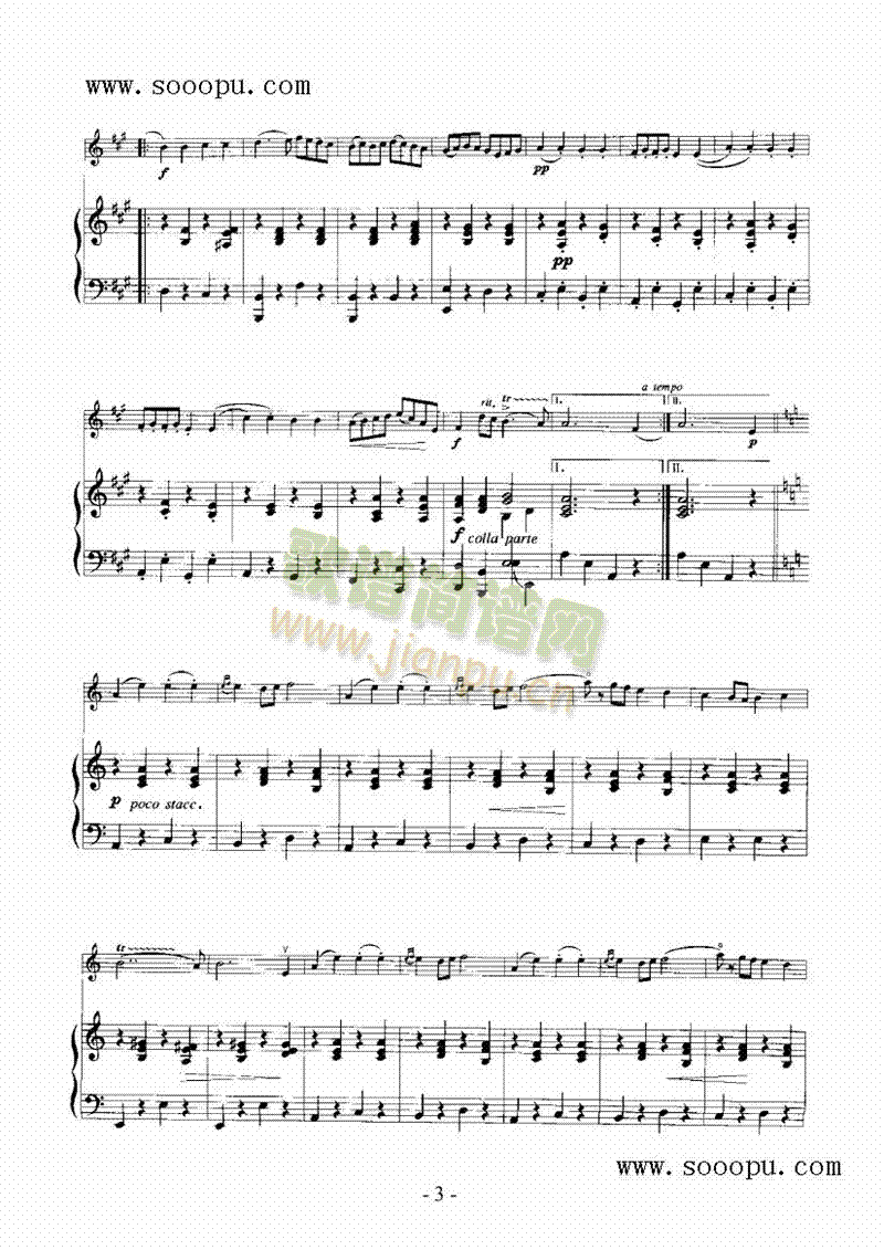 金婚曲―（钢伴） 弦乐类 小提琴5