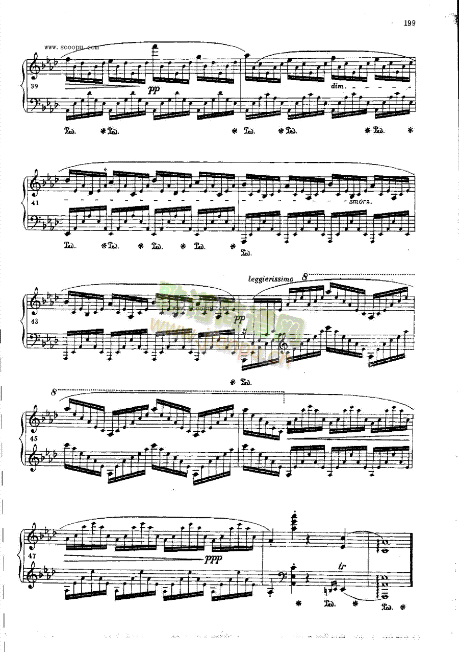 练习曲OP.25  Nr1 键盘类 钢琴5