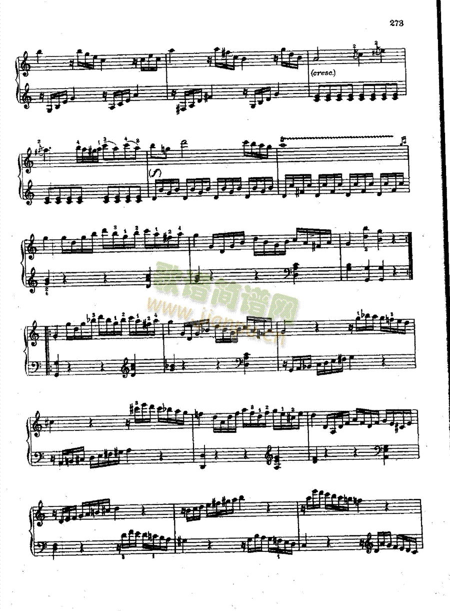 简易奏鸣曲Nr.545 键盘类 钢琴2