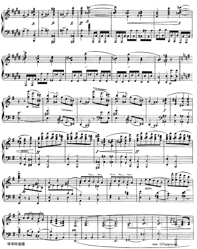 钢琴第一协奏曲 op.11-1-肖邦12