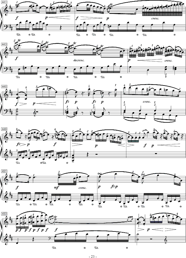 莫扎特D大调钢琴奏鸣曲K.28423