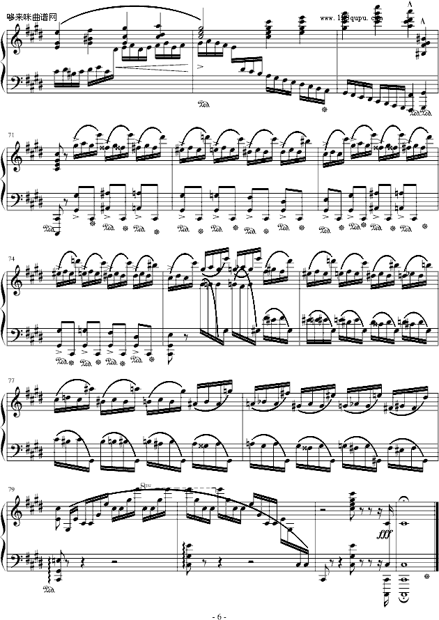 练习曲Op.10 No.4(原版）-肖邦6