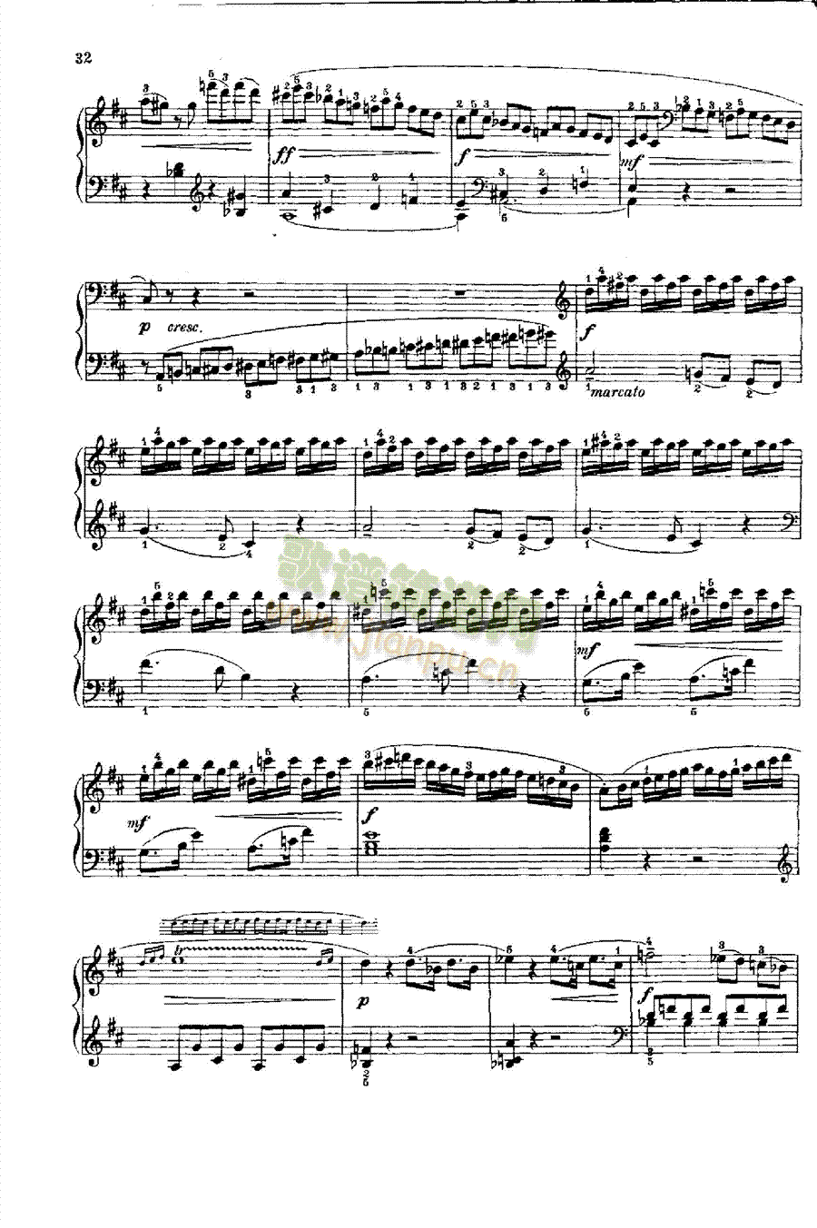 回旋曲2 键盘类 钢琴5