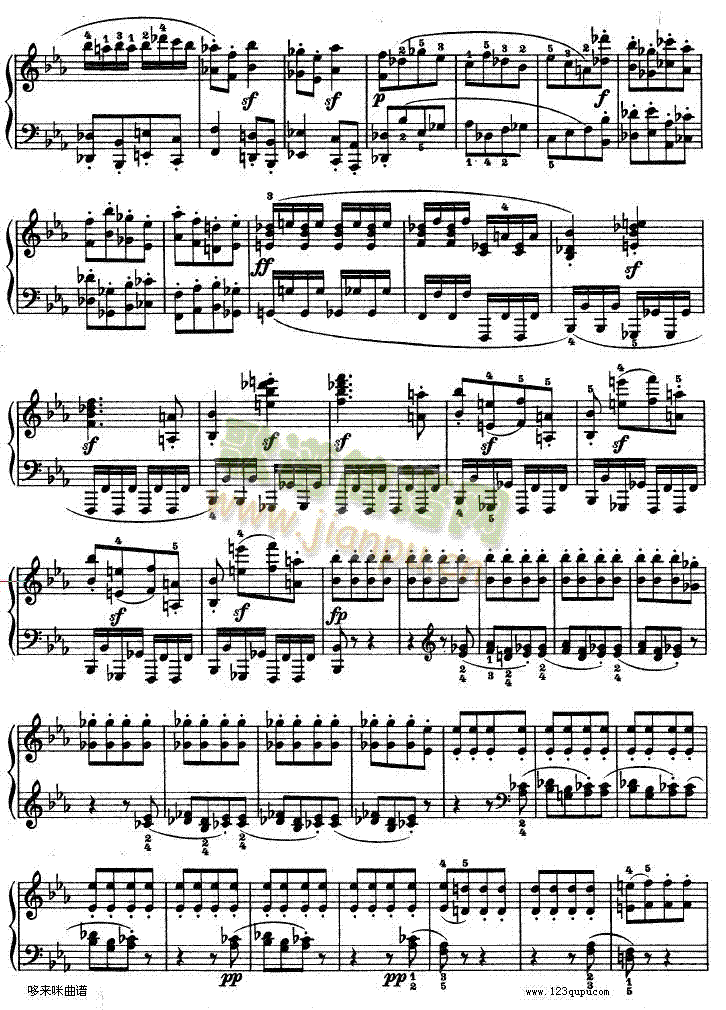 第十三钢琴奏鸣曲-（Op.27 No.1）-贝多芬12
