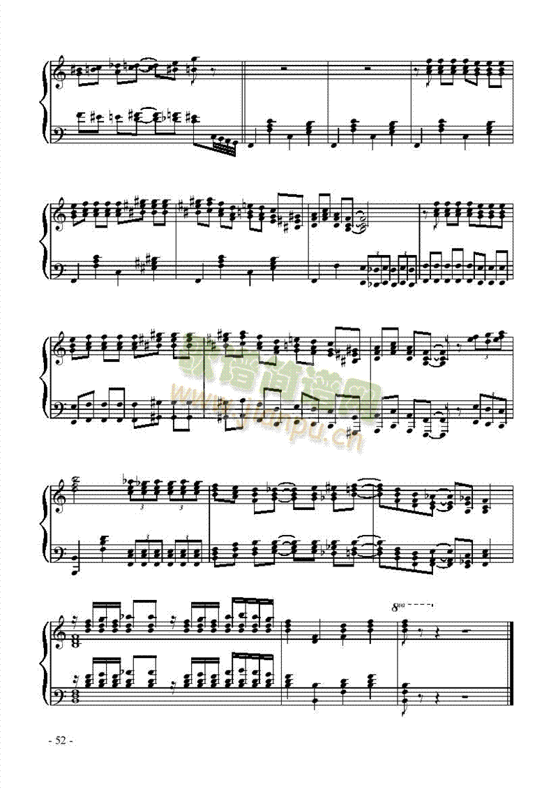 蓝色狂想曲 键盘类 钢琴6