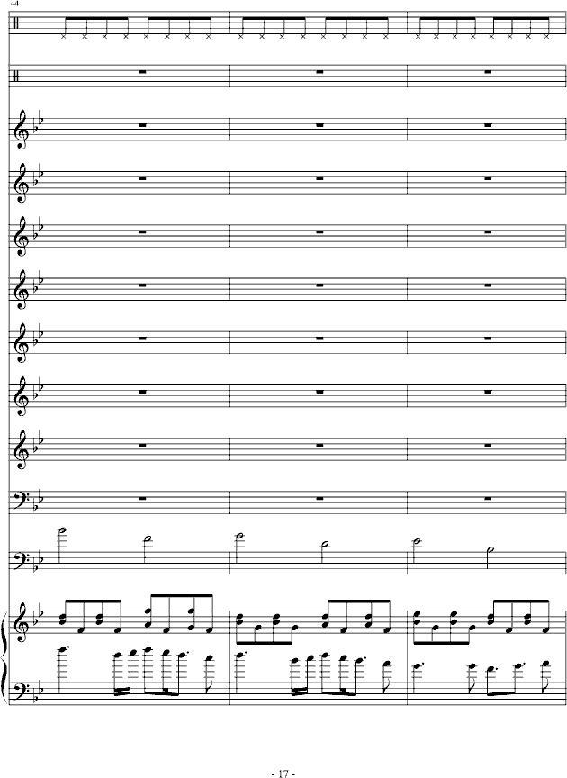 黑白猪17