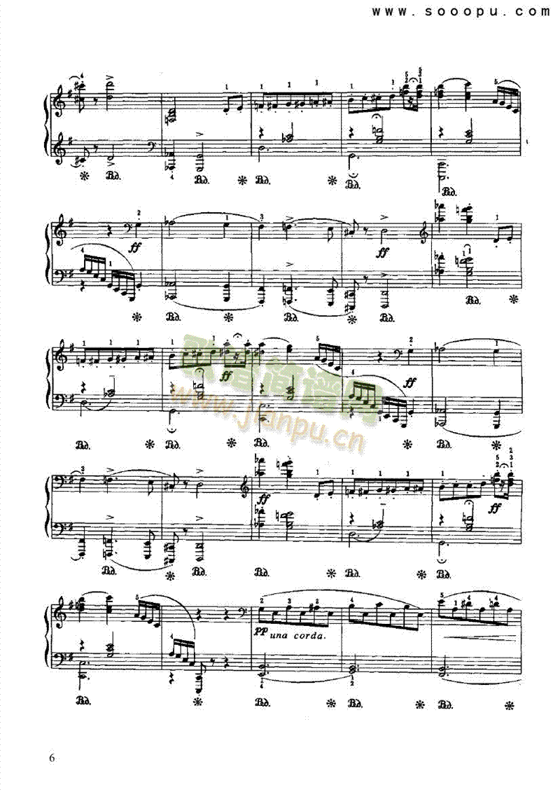 半音圆舞曲 键盘类 钢琴6