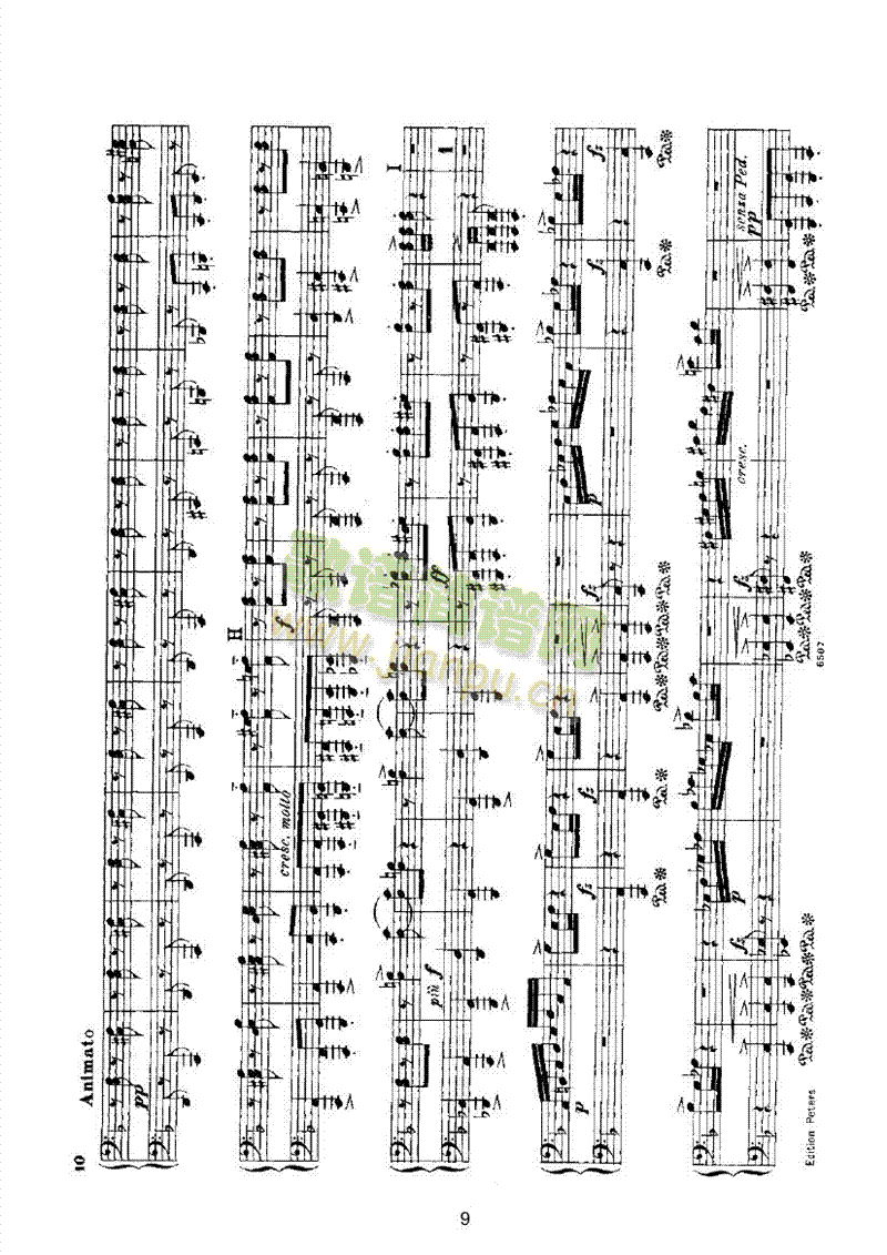 挪威舞曲（四手联弹op.35） 键盘类 钢琴9