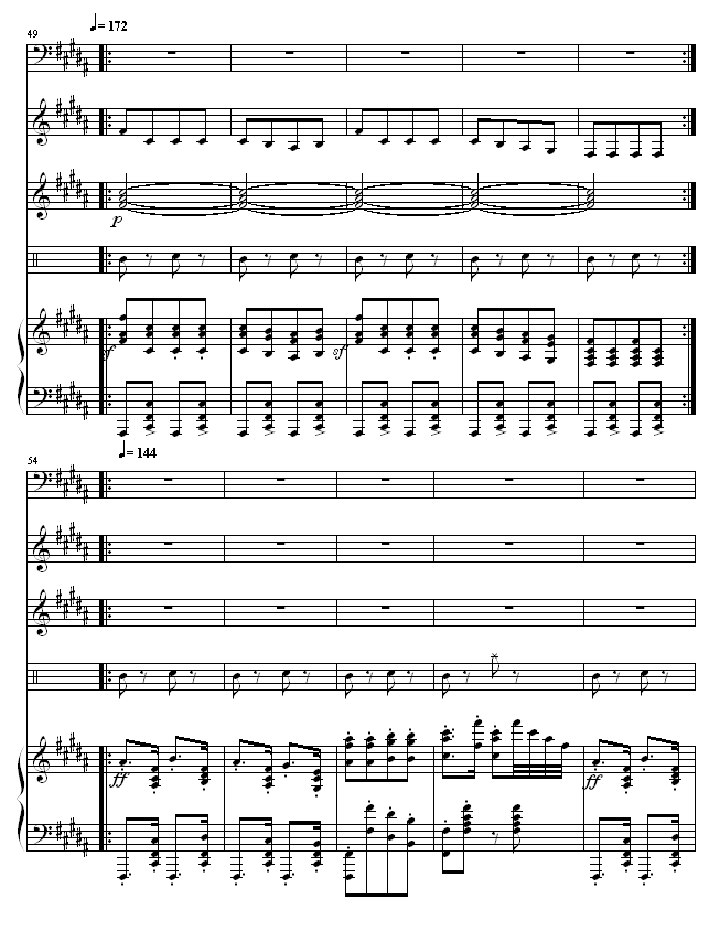 匈牙利舞曲5-(改编，有乐队）6