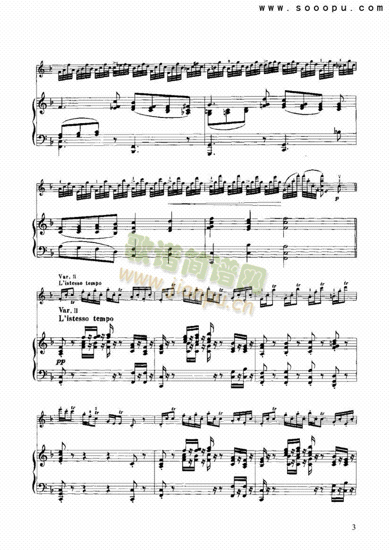 科雷利主题变奏曲 弦乐类 小提琴3