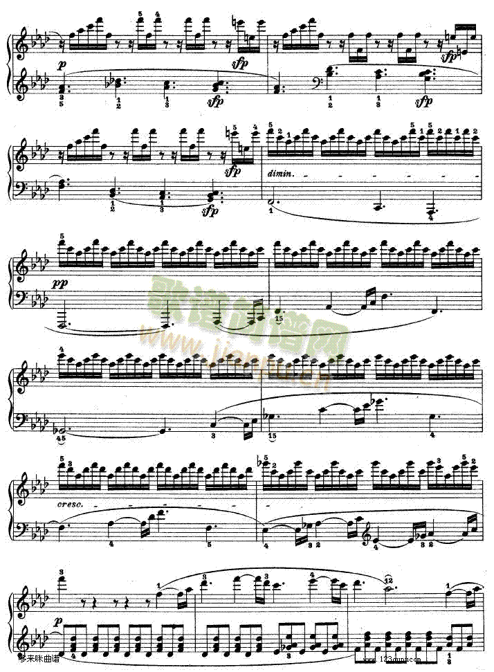 热情奏鸣曲-作品57号(第二十三钢琴奏鸣曲)-贝多芬12