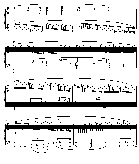 肖邦练习曲第２３首-（冬风）6