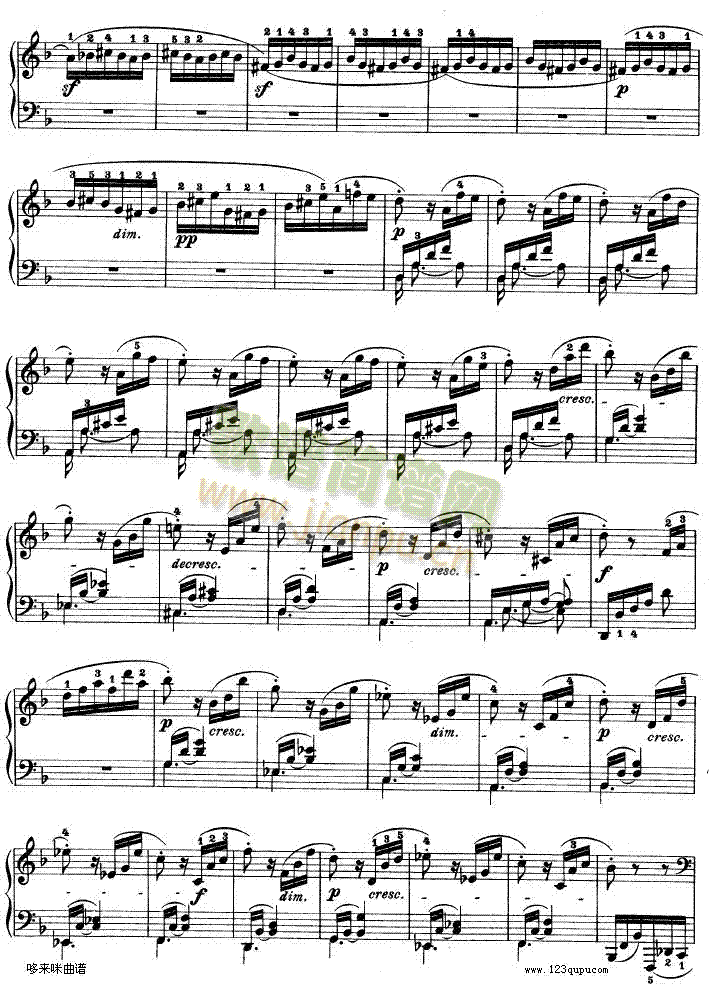 暴风雨-d小调第十七钢琴奏鸣曲 - Op.31―2-贝多芬17