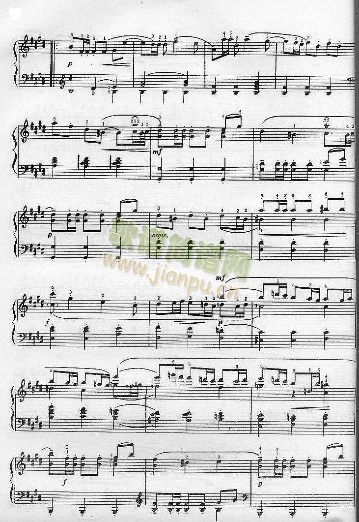 奏鸣曲(斯卡拉蒂)3