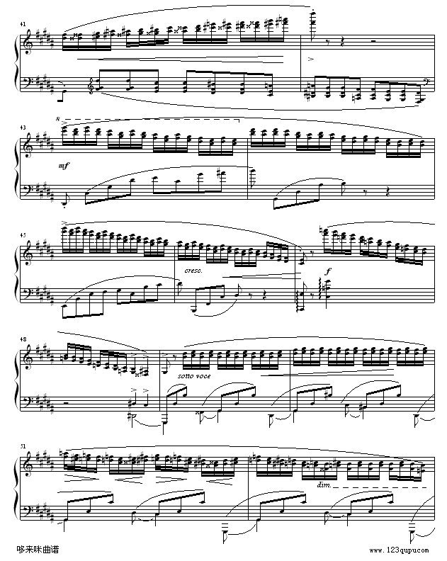 练习曲OP25No6-肖邦4