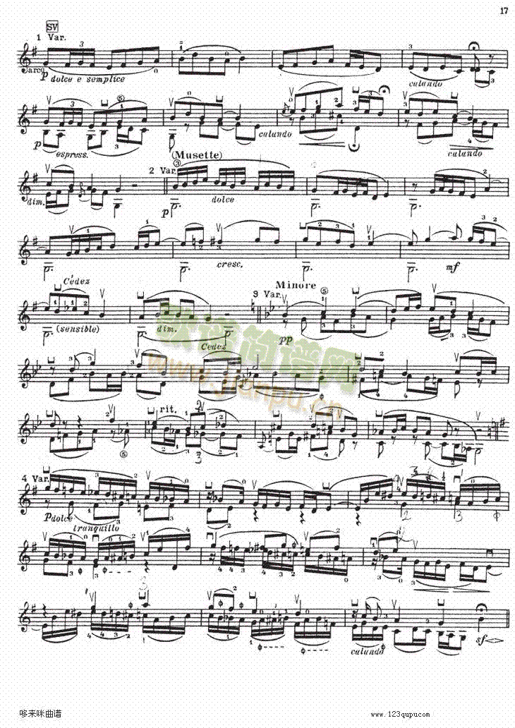 伊萨伊小提琴奏鸣曲（sonate No2）5