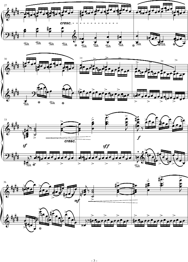 练习曲Op.10 No.4(原版）3