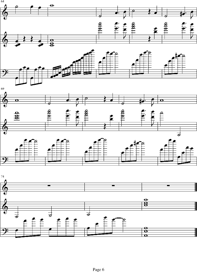 天鹅奏鸣曲6