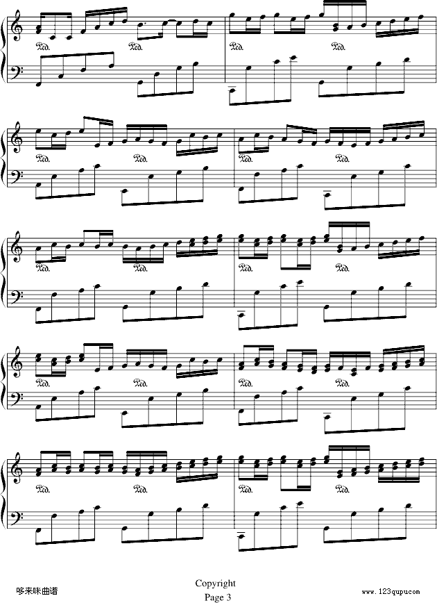 卡农-（情感100%）-帕赫贝尔-Pachelbel3