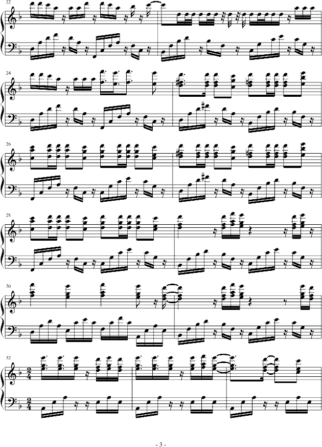 Numb-钢琴演奏版3