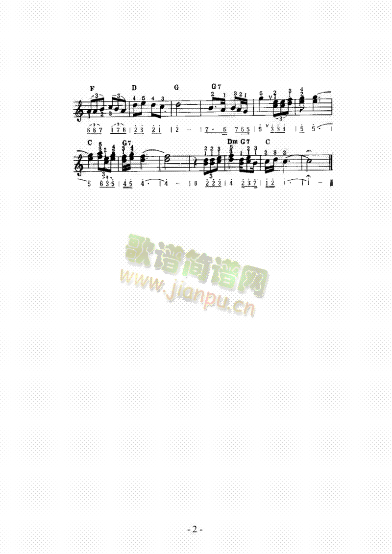《小村之恋》主题曲 键盘类 电子琴2
