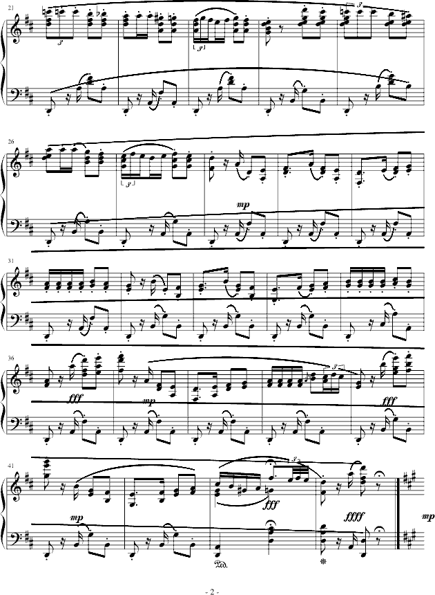 卡门组曲-《哈巴涅拉舞曲》2