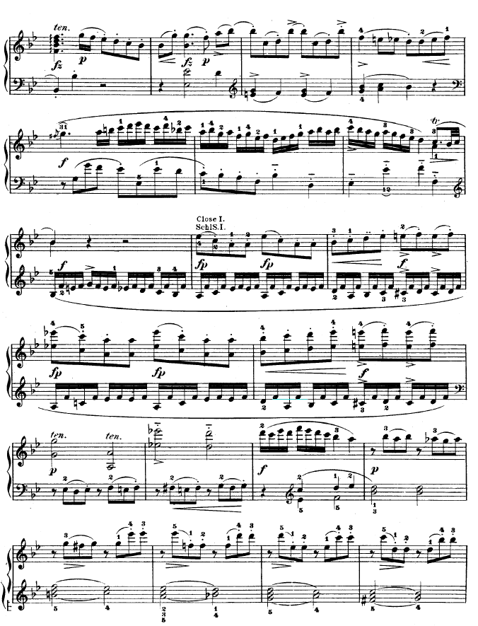 降B大调奏鸣曲 kv3337