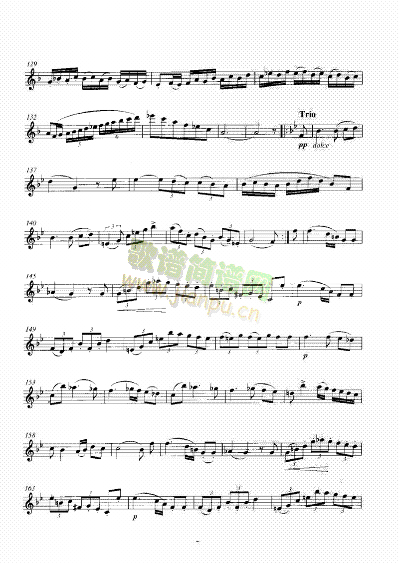 波拉卡舞曲 管乐类 长笛5