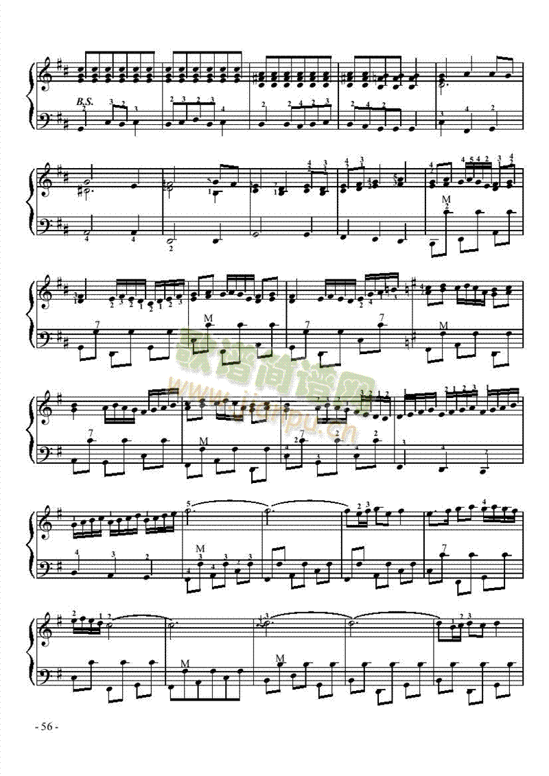 四级乐曲《玛依拉》 键盘类 手风琴3