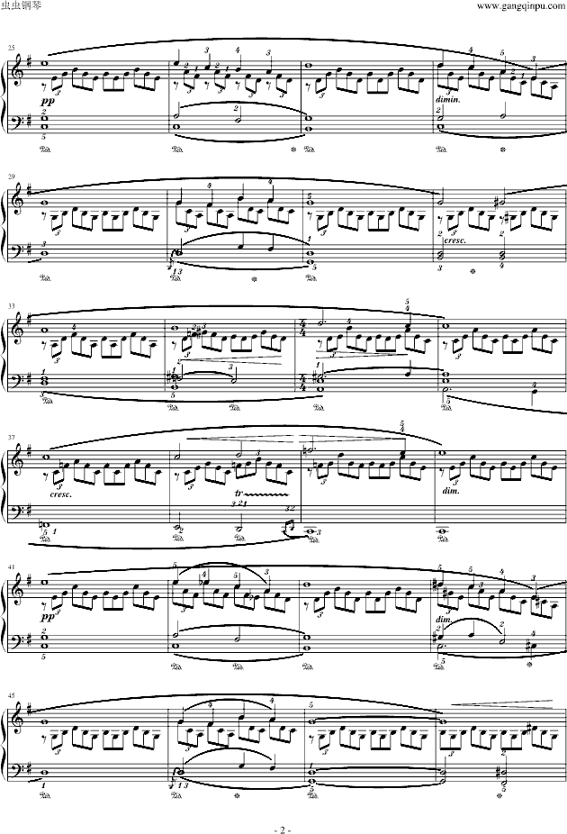 G大调即兴曲(Op.90,No.3)2