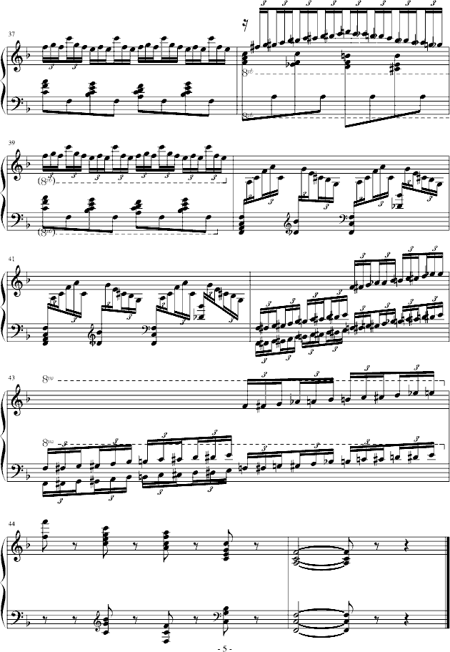练习曲Op.72 No.65