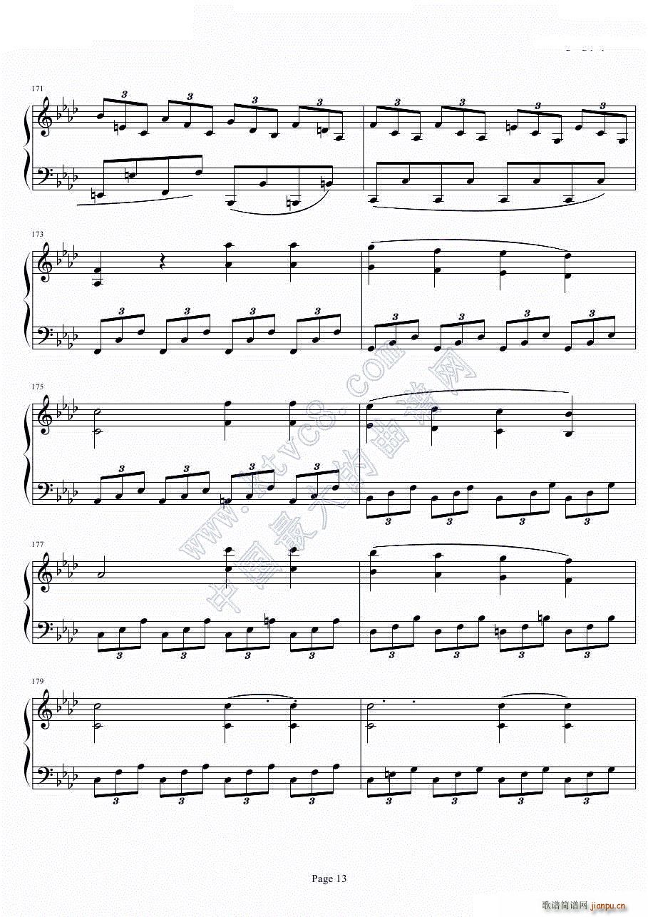 贝多芬第一钢琴奏鸣曲（作品2 第一号）14