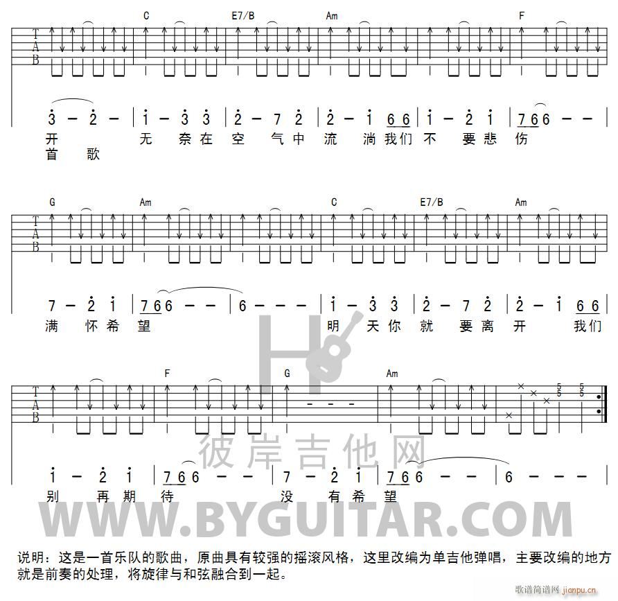 完美冬天（吉他弹唱）_破碎乐队2