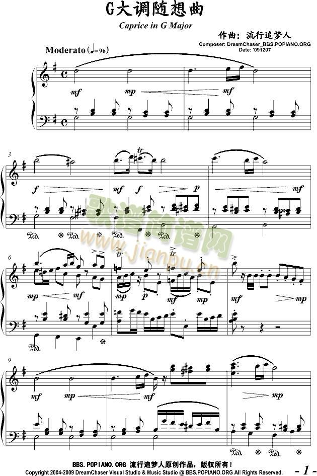 Caprice in G Major1