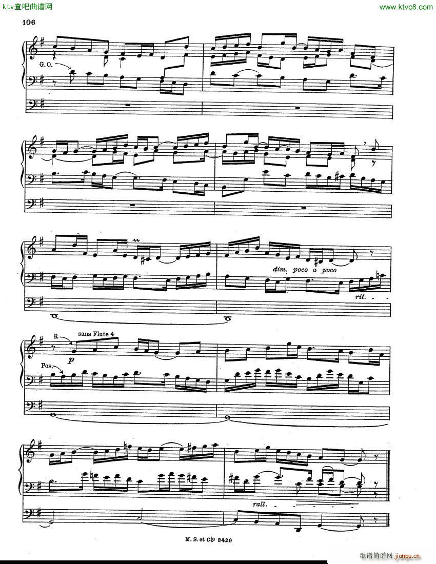 Henry Jean Pastorale organ4