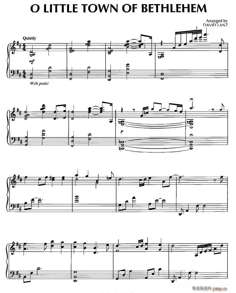 O Little Town Of Bethlehem1