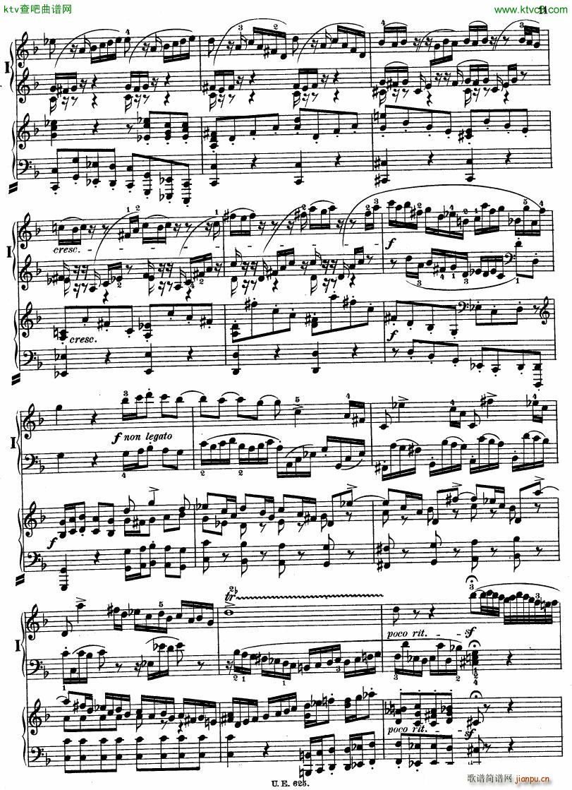 Bach JS BWV 1052 Keyboard Concerto in d ed R ntgen11